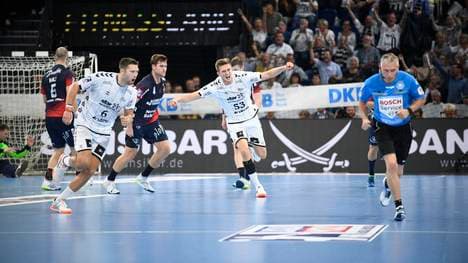 Der THW Kiel gewann den ersten Nord-Kracher der neuen Saison