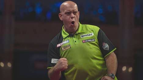Michael van Gerwen will in Leicester in Runde 2