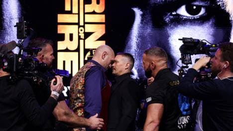 Showdown in Riad zwischen Tyson Fury und Alexander Usyk
