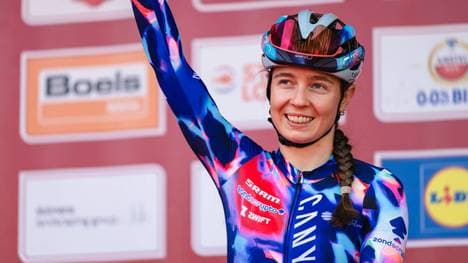 Antonia Niedermaier hat den Giro d'Italia auf dem Podium beendet