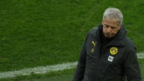 Lucien Favre trainierte den BVB seit 2018