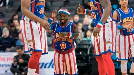 Jahmani Swanson von den Harlem Globetrotters ist nur 1,35 m groß