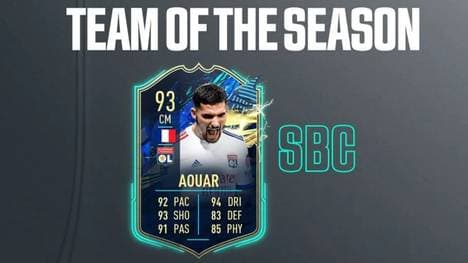 Houssem Aouar ist jetzt als TOTS-SBC verfügbar