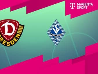 Dynamo Dresden - SV Waldhof Mannheim: Tore und Highlights | 3. Liga