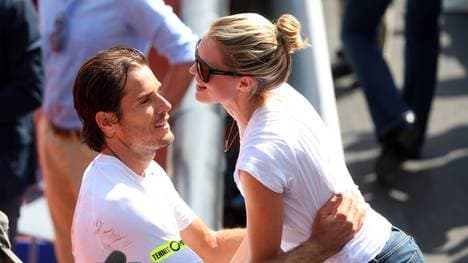 BMW Tennis Open-Tommy Haas-Sara Foster