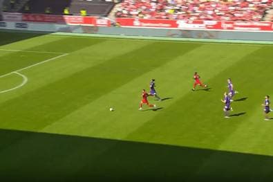 80-Meter-Solo! Und dann hat er noch die Übersicht