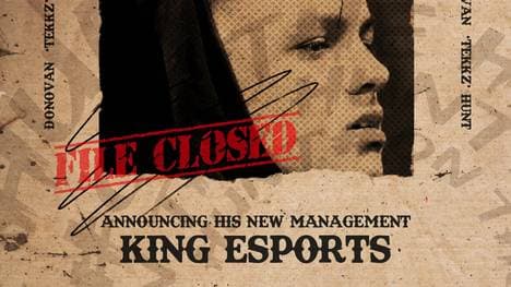 Donovan "Tekkz" Hunt wechselt zu KiNG eSports