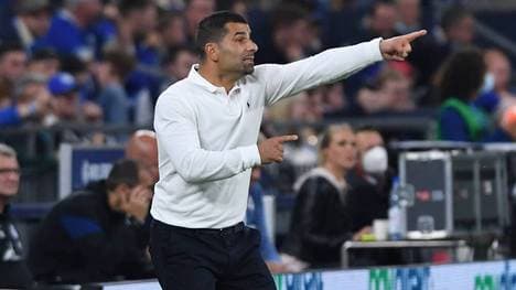 Nach dem Befreiungsschlag gegen Fortuna Düsseldorf kann Dimitrios Grammozis erst einmal durchatmen