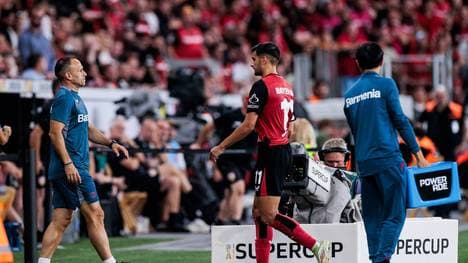 Martin Terrier flog direkt vom Platz