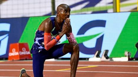 Mo Farah stellt in Brüssel einen Weltrekord auf