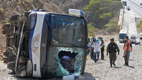 FBL-LIBERTADORES-VENEZUELA-ARGENTINA-HURACAN-ACCIDENT