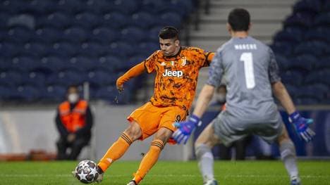 Alvaro Morata wurde in der zweiten Hälfte eingewechselt