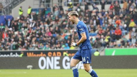 Anton Stach erzielte gegen Gladbach das Siegtor