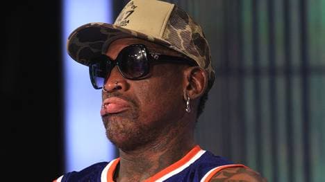 Dennis Rodman Visits The FOX Business Network