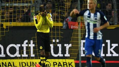 FBL-GER-BUNDESLIGA-DORTMUND-HERTHA