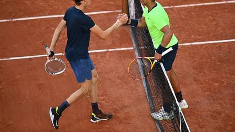 Nadal und Sinner standen sich 2021 gegenüber