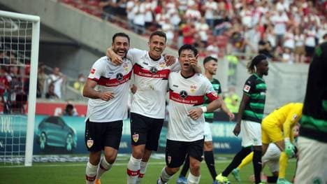 Der VfB Stuttgart grüßt von der Spitze