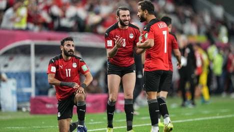 Ahmed Refaat (r.) erlitt einen Herzstillstand