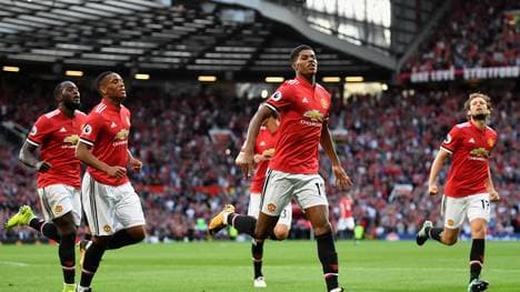 Marcus Rashford brachte United in Führung