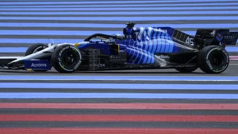 Kurz vor dem Crash: Formel 2-Pilot Roy Nissany 