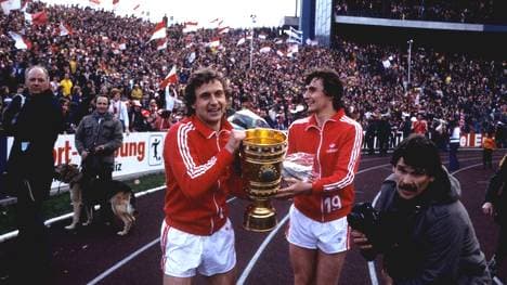 Dieter Müller (r.) wird 70