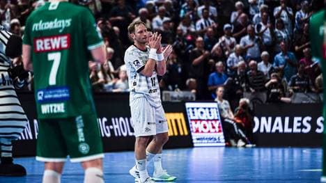 Steffen Weinhold bestritt sein letztes Heimspiel für den THW Kiel