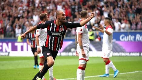 Will auch gegen Arsenal jubeln: Frankfurt-Stürmer Bas Dost 