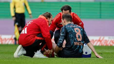 Leon Goretzka wurde verletzt ausgewechselt