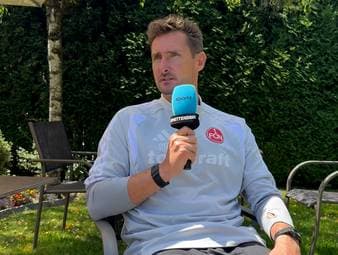Nürnbergs Trainer Miroslav Klose spricht über die aktuelle Situation des DFB-Team und äußert sich zu Jürgen Klopp als möglichen Bundestrainer.