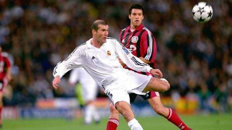 Zidane schoss Real Madrid 2002 im Champions-League-Finale gegen Leverkusen zum Sieg
