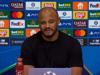 Bayern-Trainer Vincent Kompany lobt Shootingstar Lennart Karl - sieht für den Youngster aber trotzdem viel Luft nach oben. 