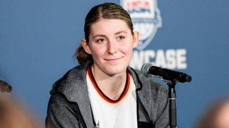 Luisa Geiselsöder im Nationaltrikot