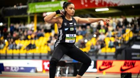 Yemisi Ogunleye ist erneut deutsche Meisterin