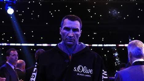 Wladimir Klitschko hat seine Boxkarriere bereits beendet