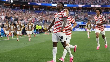 Folarin Balogun war der Mann des Spiels für die USA
