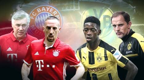 FC Bayern und Borussia Dortmund im Vergleich