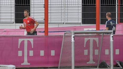 Manuel Neuer befindet sich beim FC Bayern im Aufbautraining