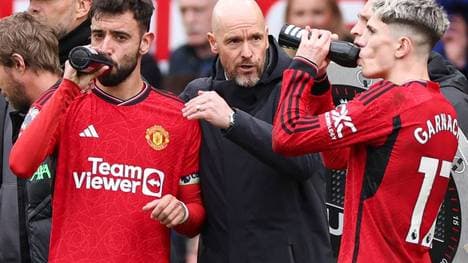 Ten Hag zeigte sich zufrieden mit der Leistung seiner Spieler