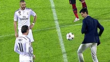 Novak Djokovic-Real Madrid-Testspiel