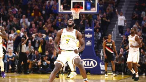 Eric Paschall trug die Golden State Warriors zum Sieg