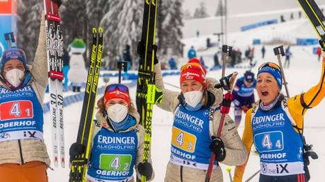 Bei der WM-Generalprobe in Antholz geht wieder die deutsche Erfolgsstaffel an den Start