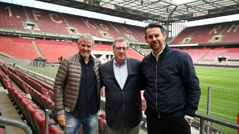 Funkel (l.) neben Wolf (M.) und Kessler