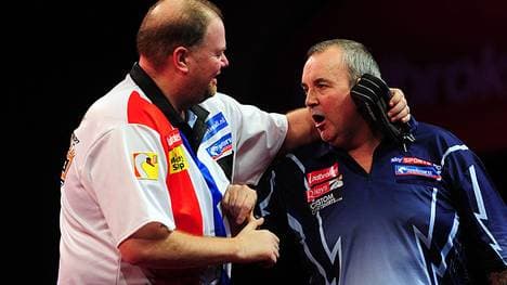 Phil Taylor und Raymond van Barneveld erneuern ihre ewige Rivalität