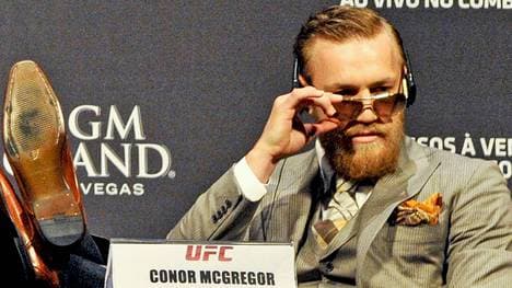 Conor McGregor provoziert gerne mit seinen Auftritten