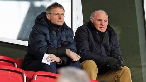 Uli Hoeneß und Michael Reschke
