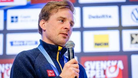 Biathlon-Olympiasieger Jesper Nelin wird Vater