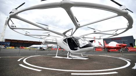 Für Testflüge zugelassen: Das Lufttaxi VoloCity