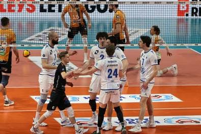 Matchball abgewehrt: Friedrichshafen schlägt Berlin