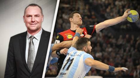 Christian Schwarzer (l.) gewann 2007 den WM-Titel mit der deutschen Nationalmannschaft