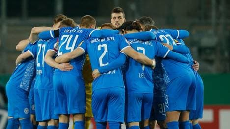 Der Kader der Kieler muss in Quarantäne